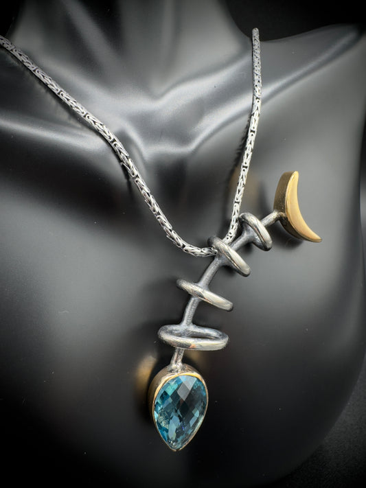 FishBone Pendant Large