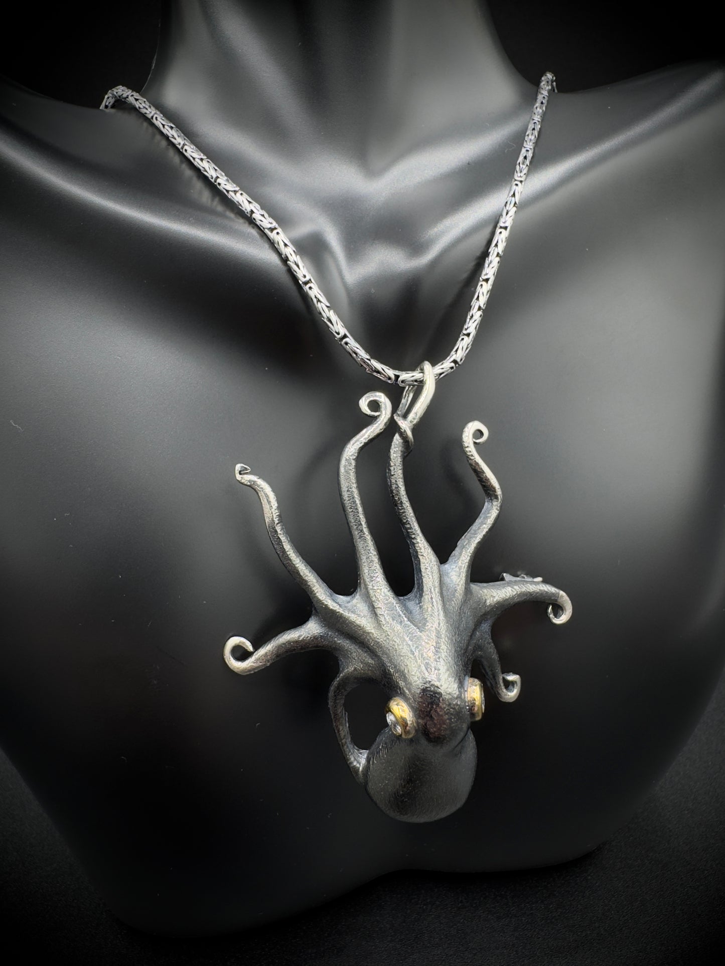 Large Octopus Pendant