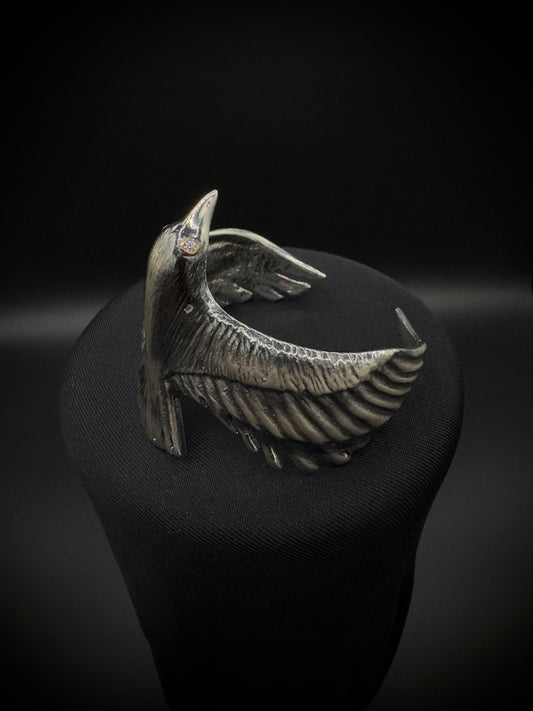 Raven Adjustable Cuff Bracelet