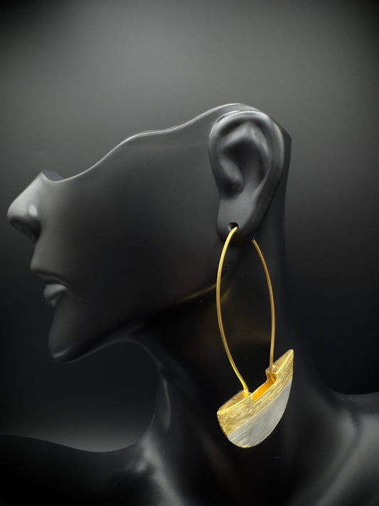 Sunrise Hoop Earring