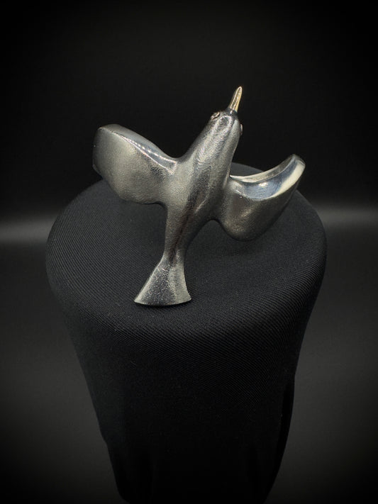 Seagull Adjustable Cuff Bracelet