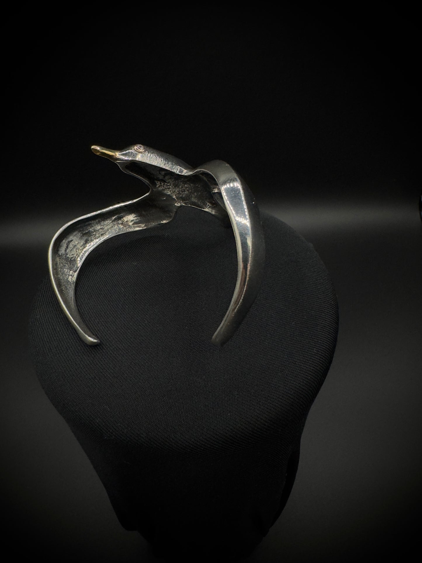 Seagull Adjustable Cuff Bracelet