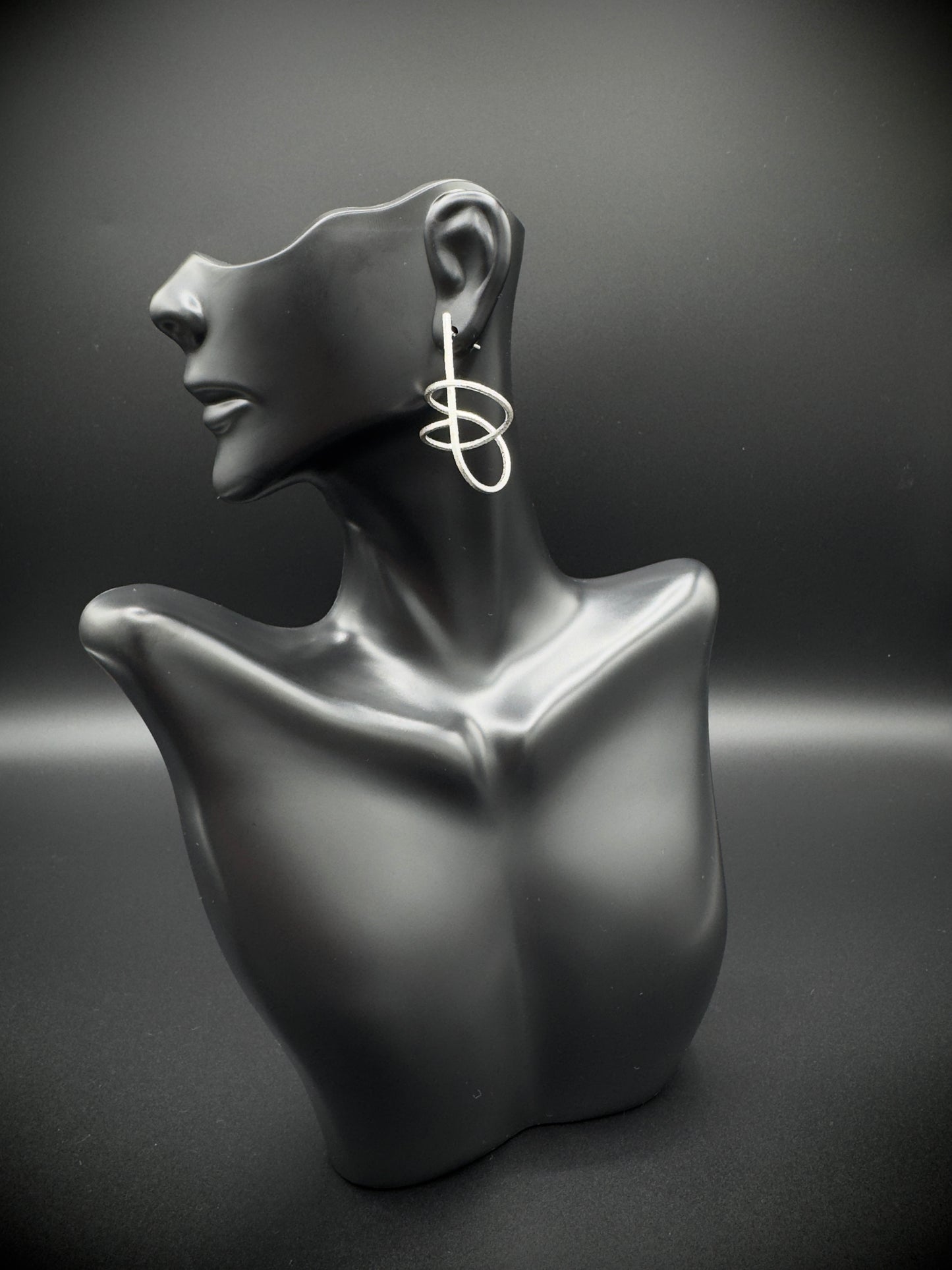 Swirl Post Earring