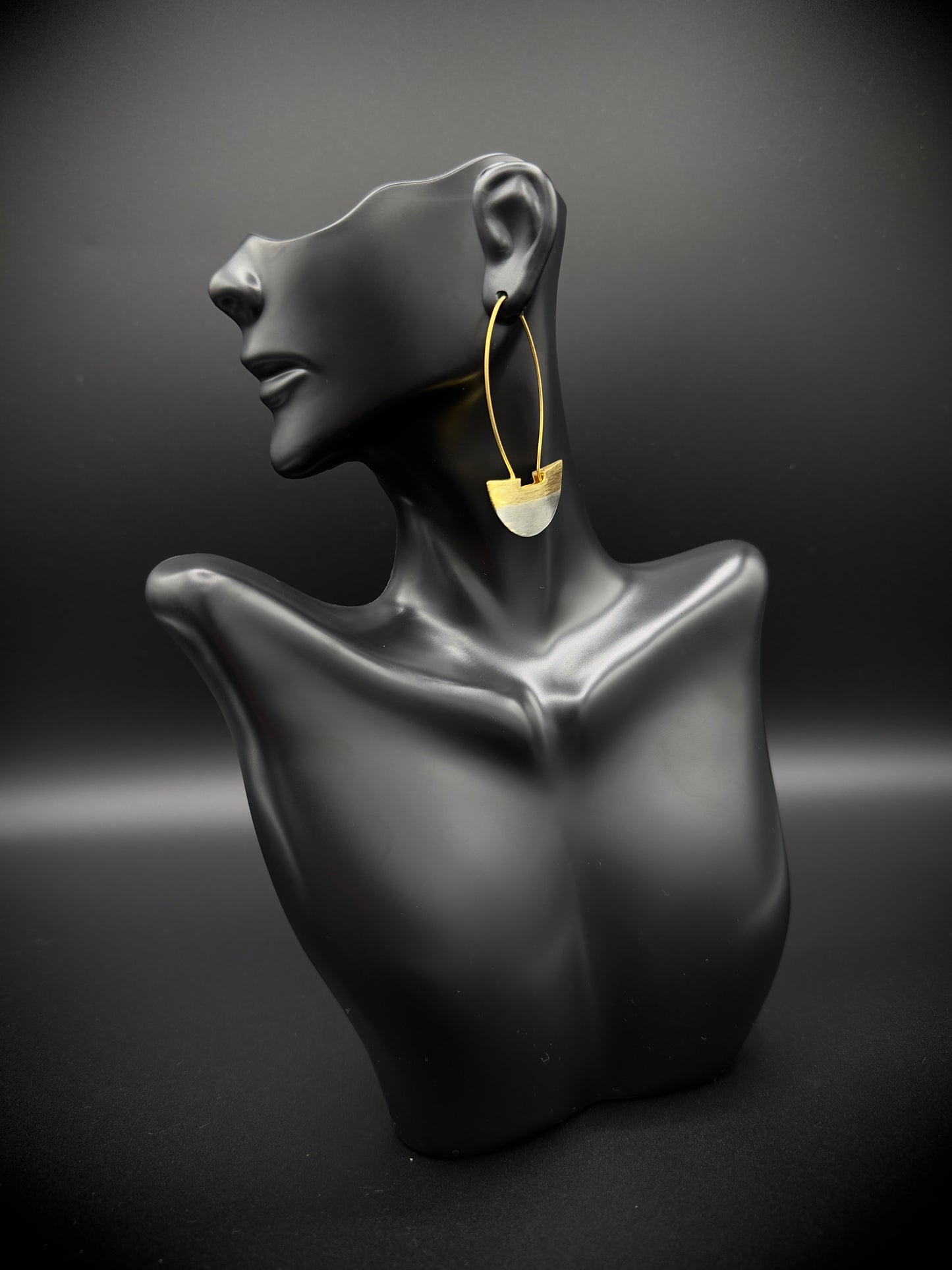 Sunrise Hoop Earring