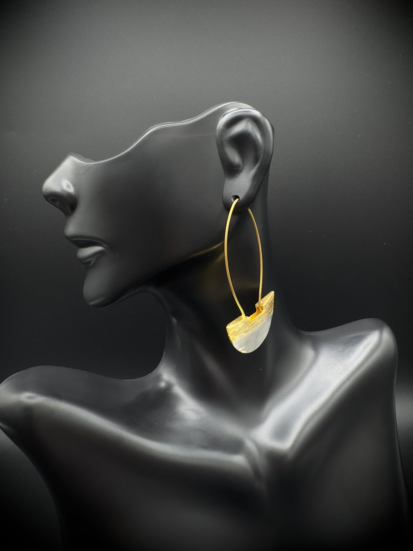 Sunrise Hoop Earring