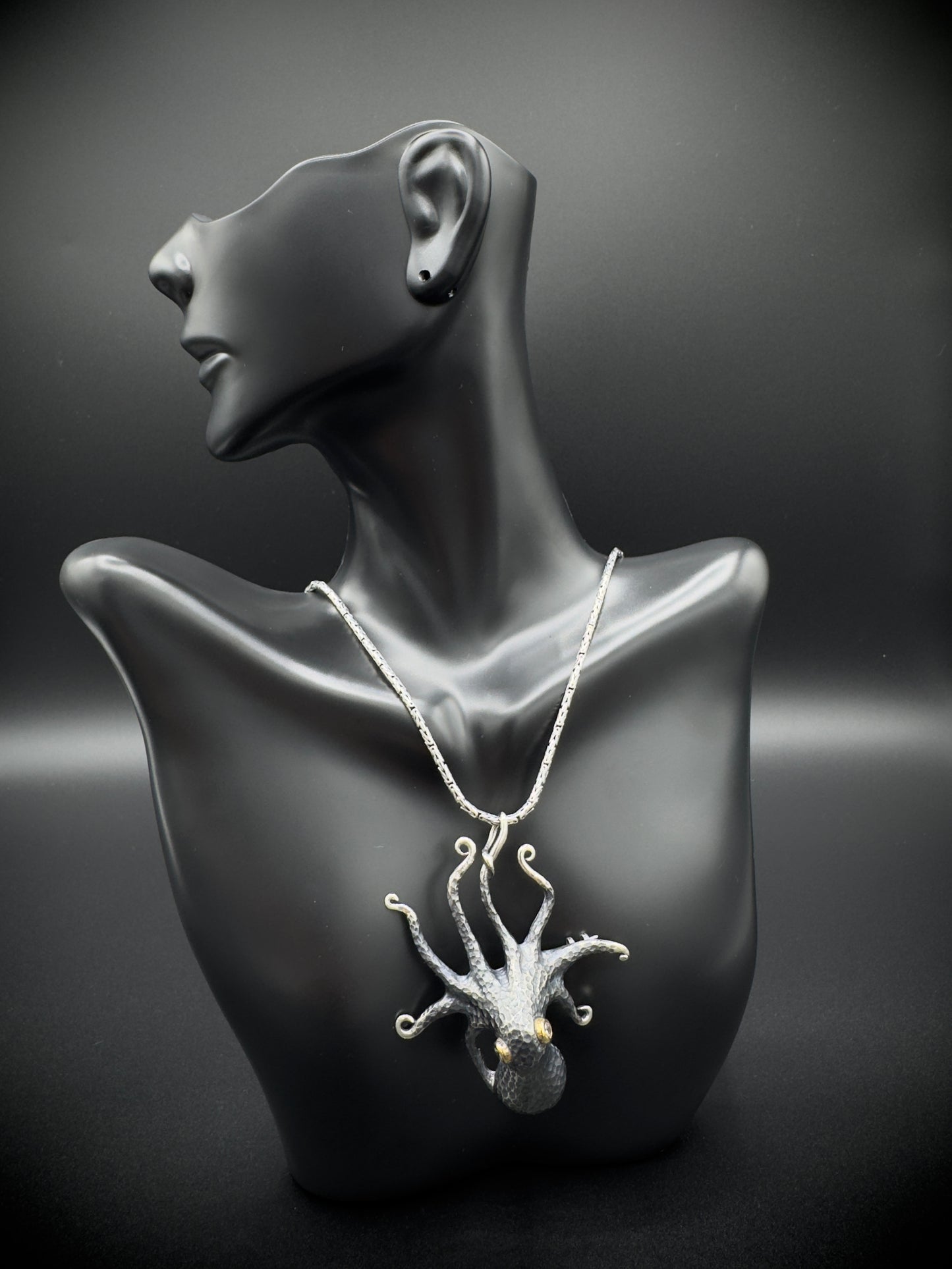 Large Octopus Pendant