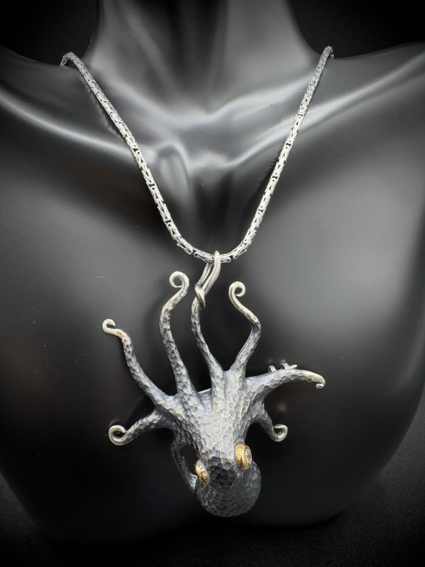 Large Octopus Pendant