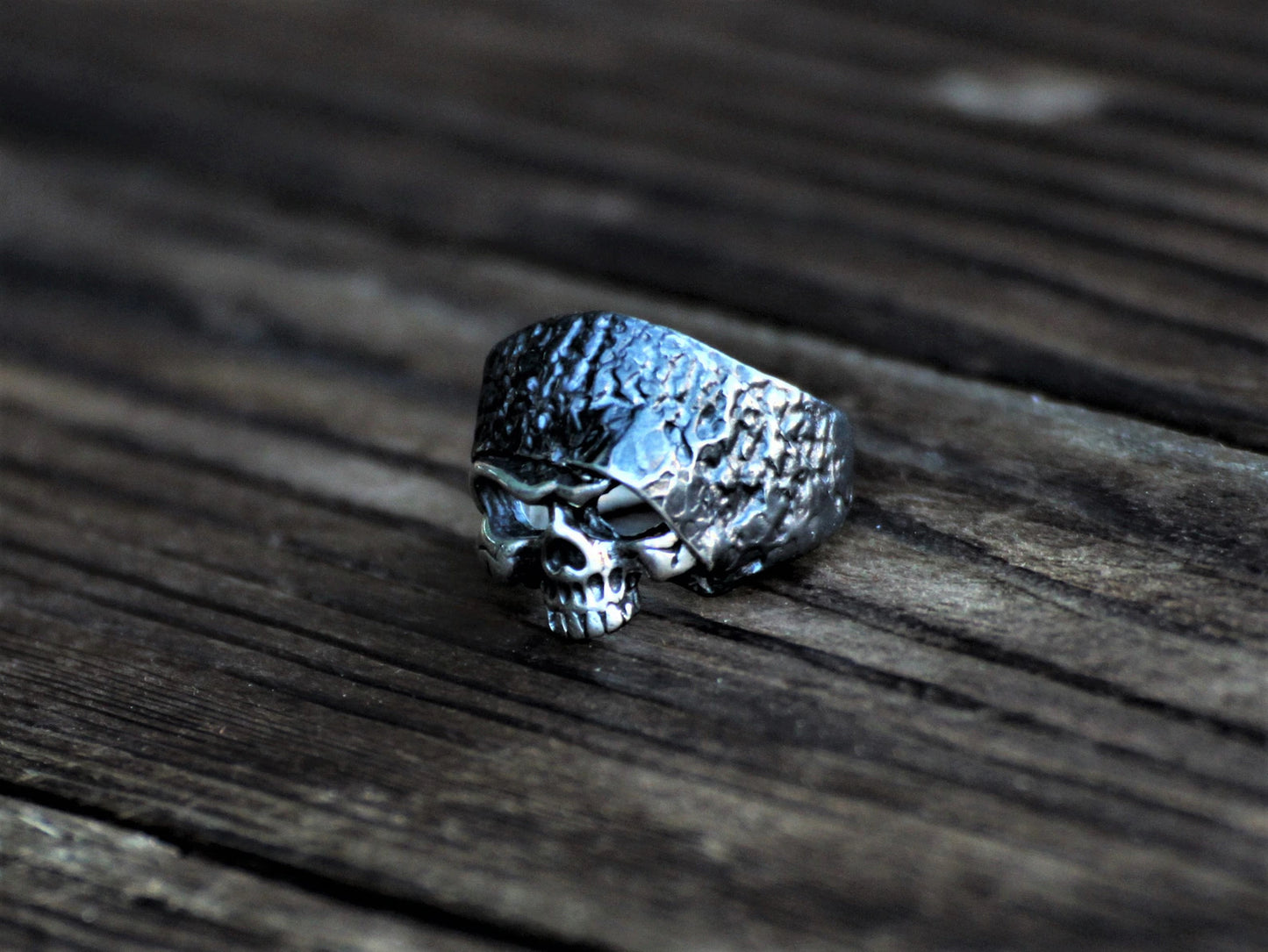 Skull Silver Ring