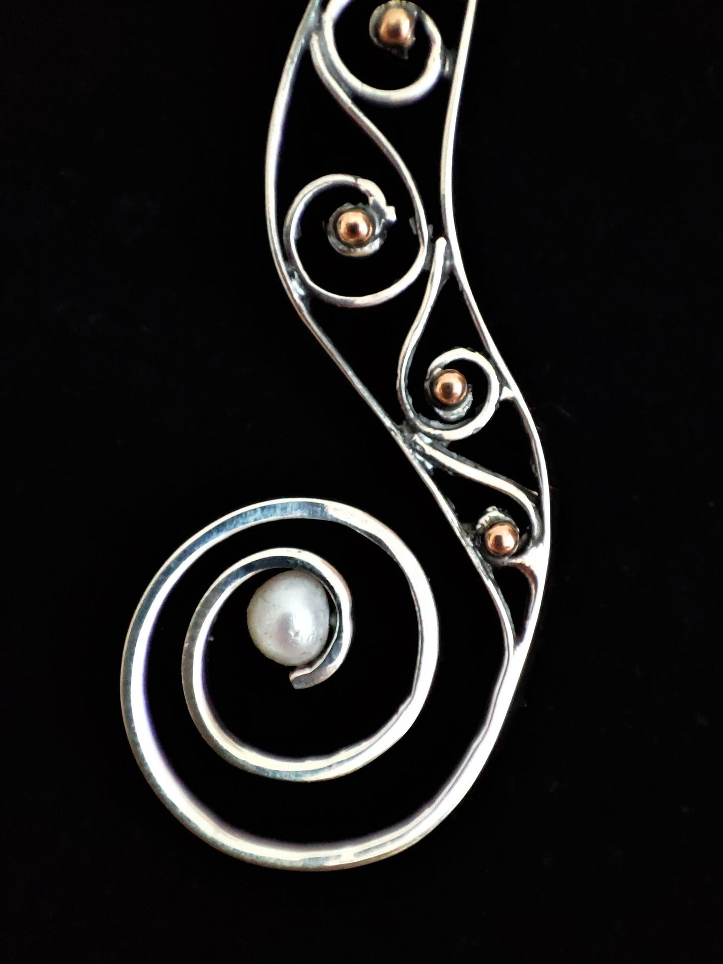 Seahorse Art Pendant