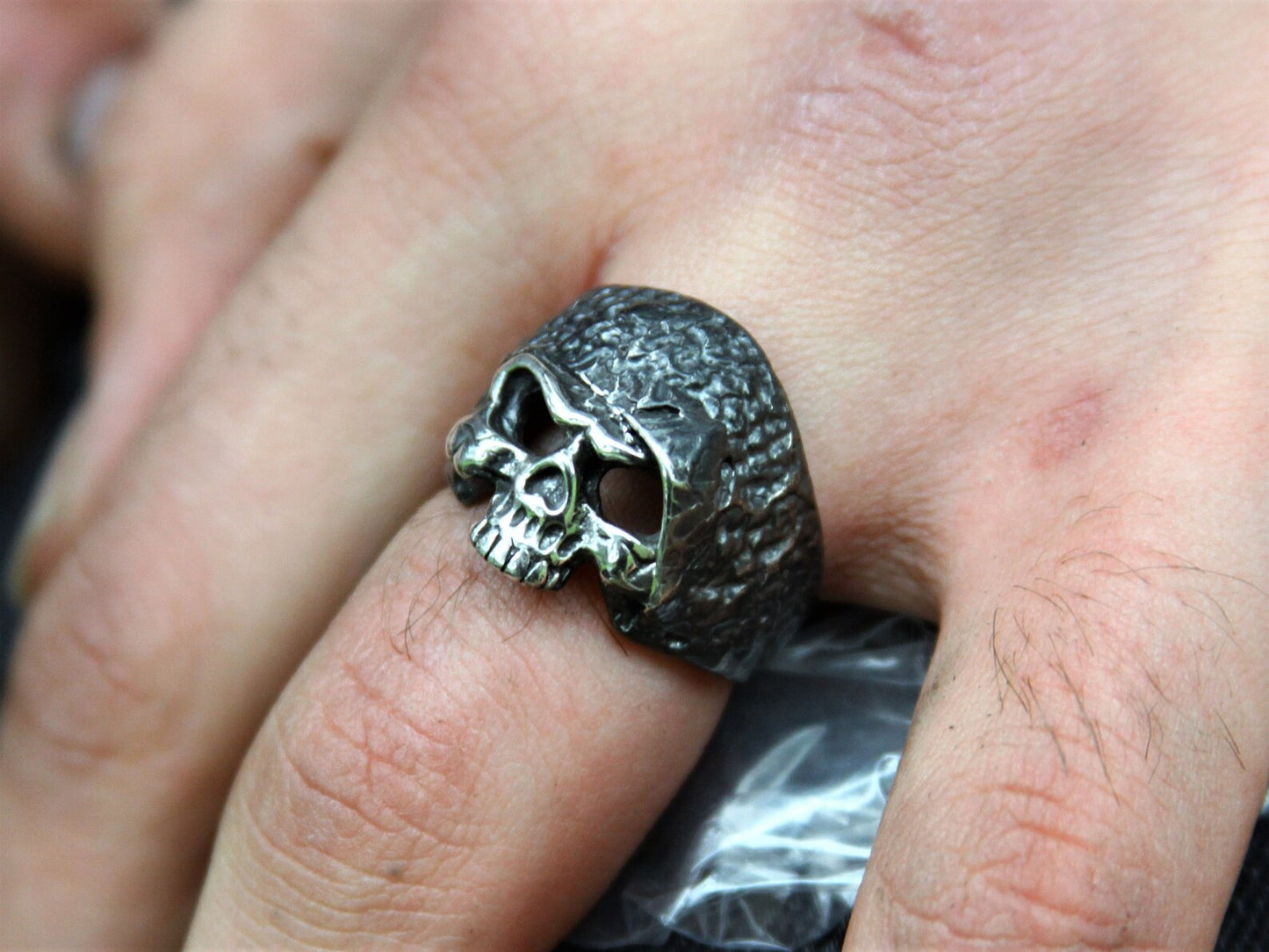 Skull Silver Ring