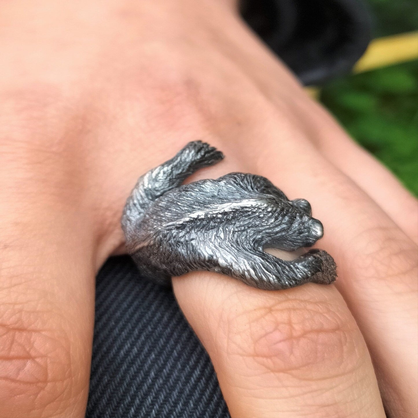 Bear Ring for Men