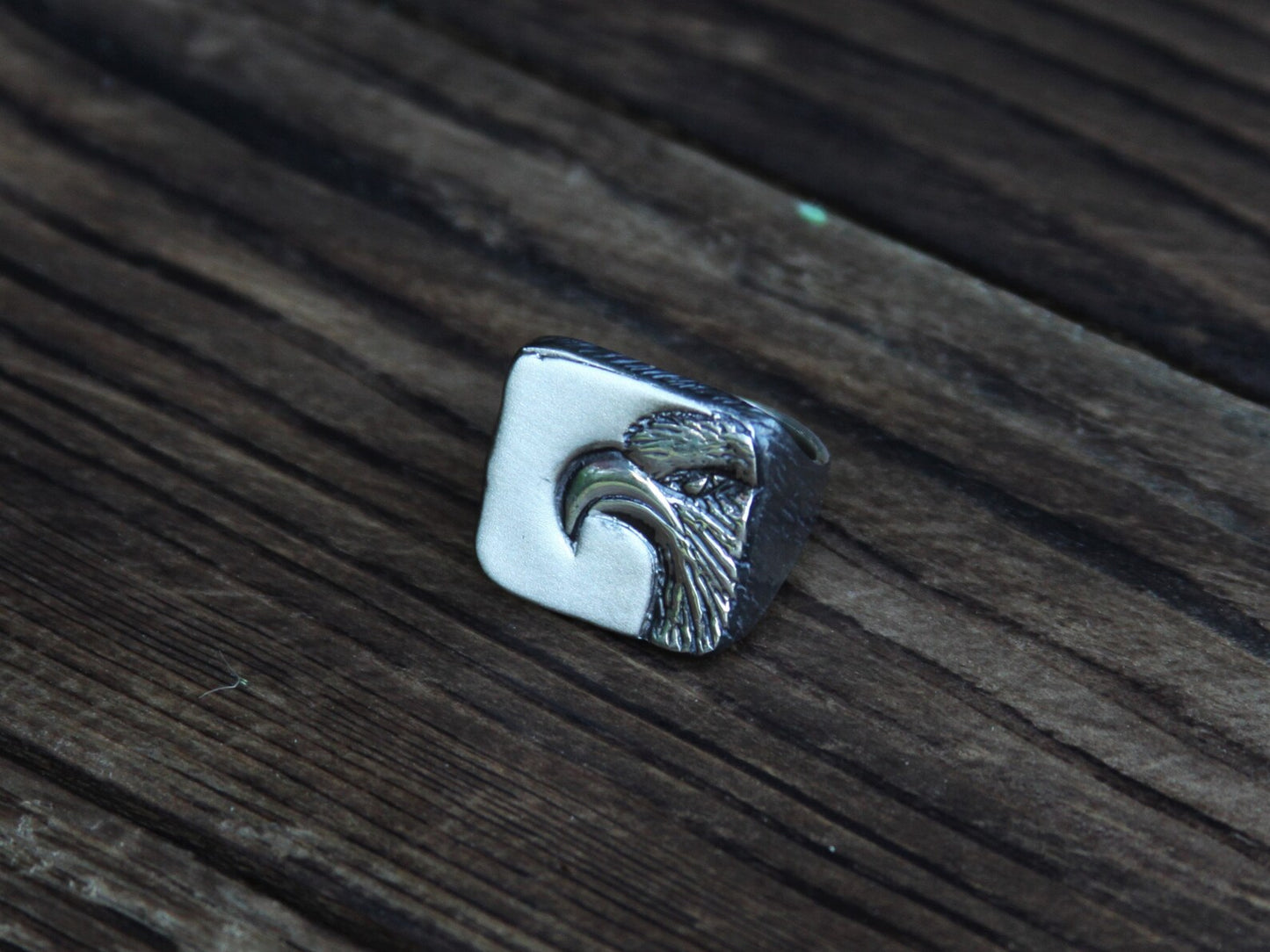 Mens Eagle Ring