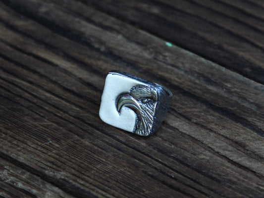 Mens Eagle Ring