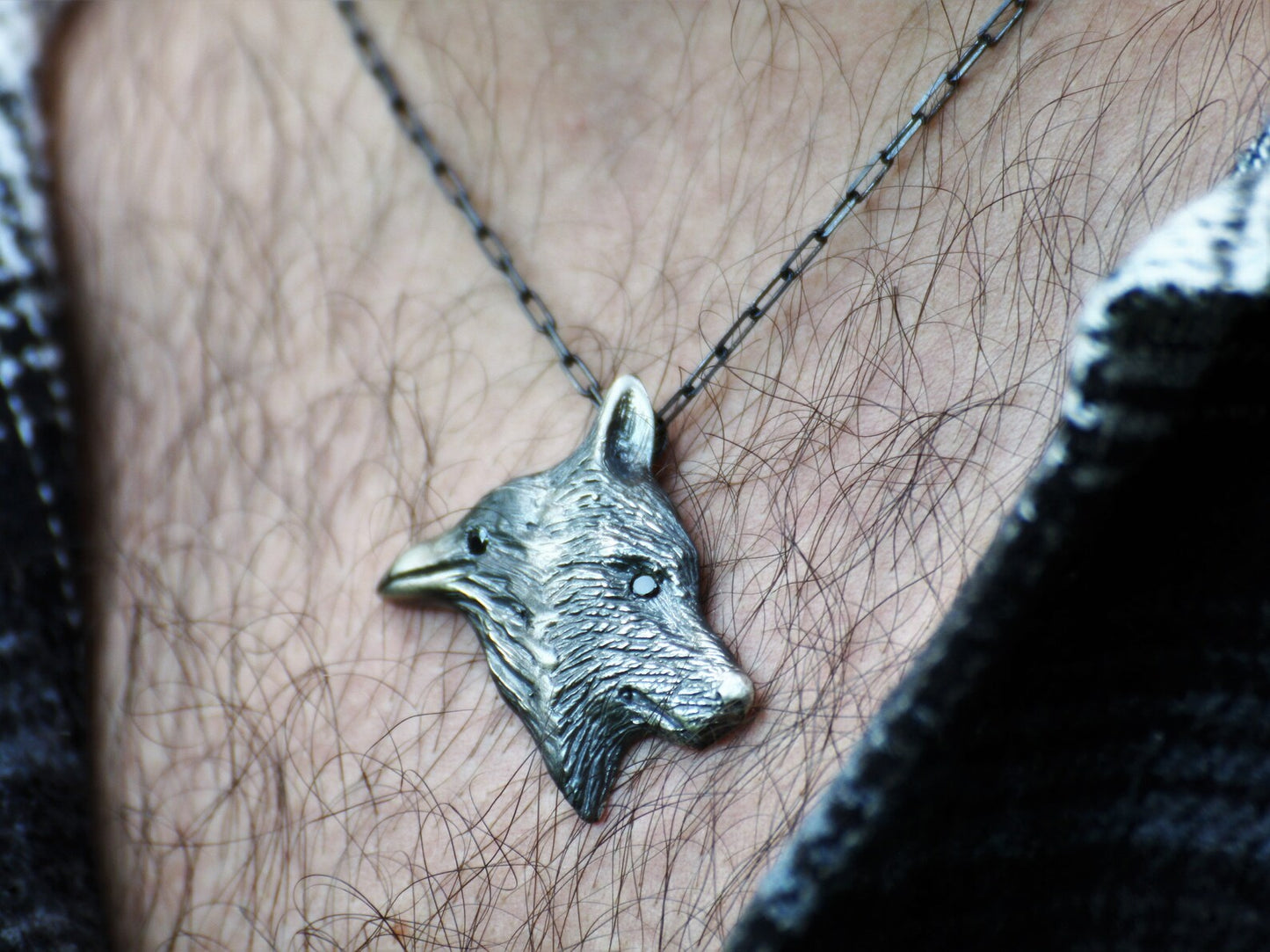 Raven & Wolf Pendant