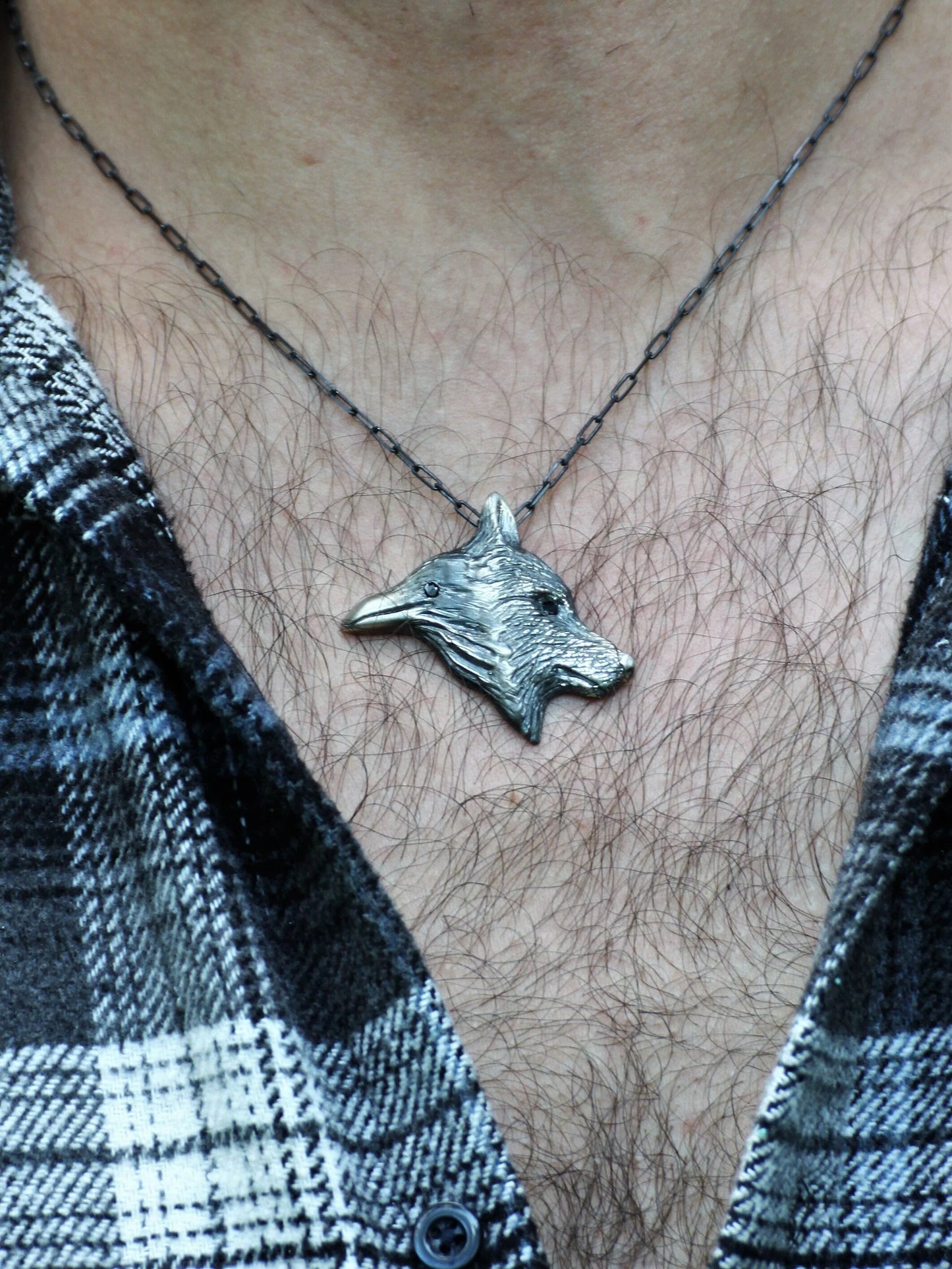 Raven & Wolf Pendant