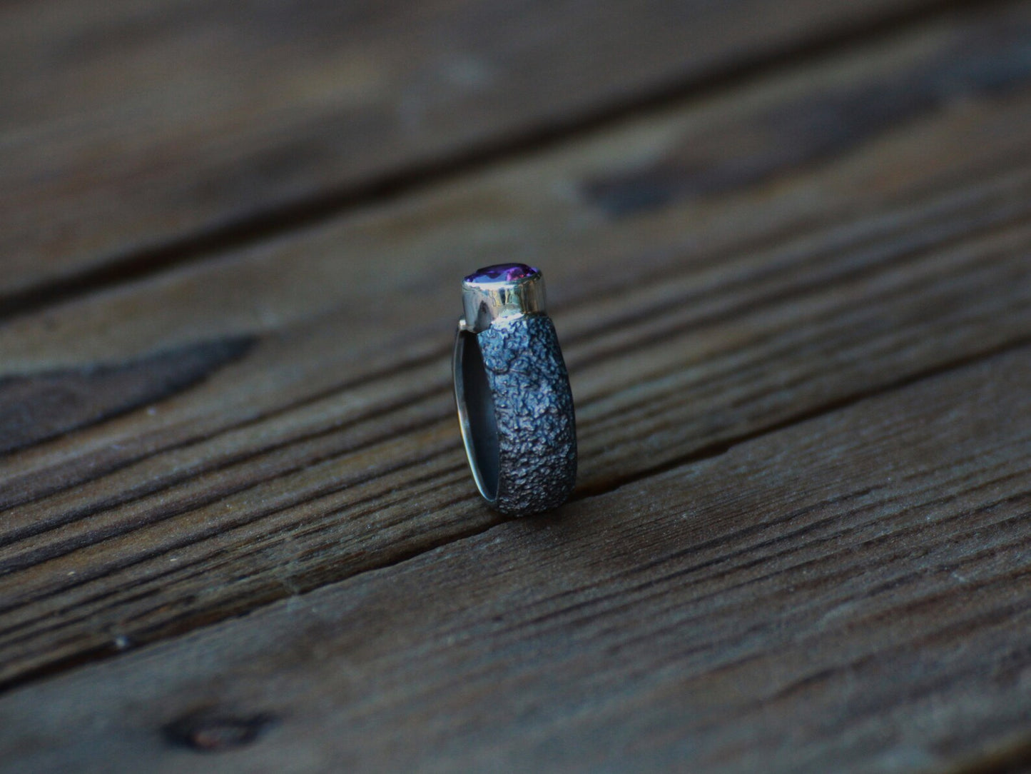 Amethyst Gemstone Ring