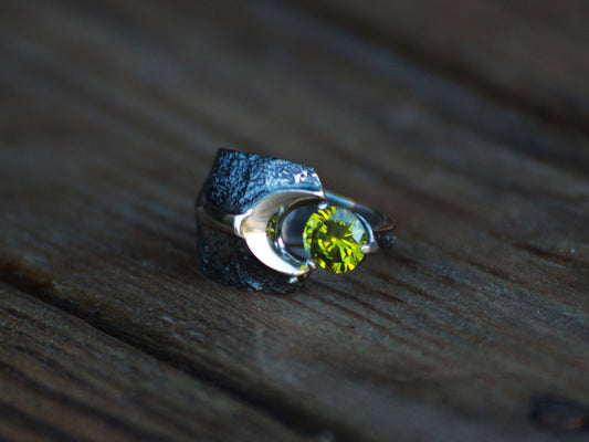 Peridot Gemstone Ring