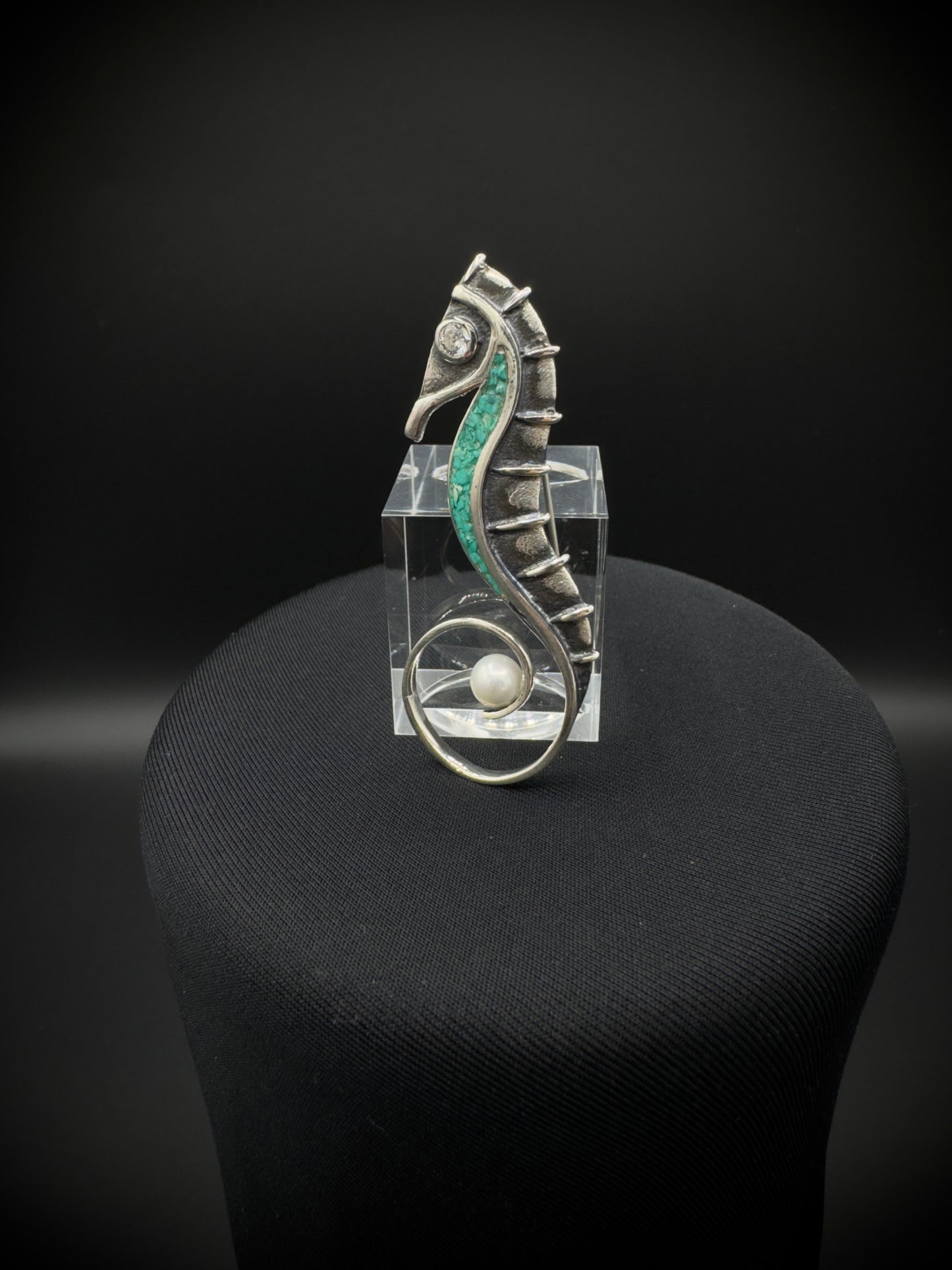 Seahorse Brooch