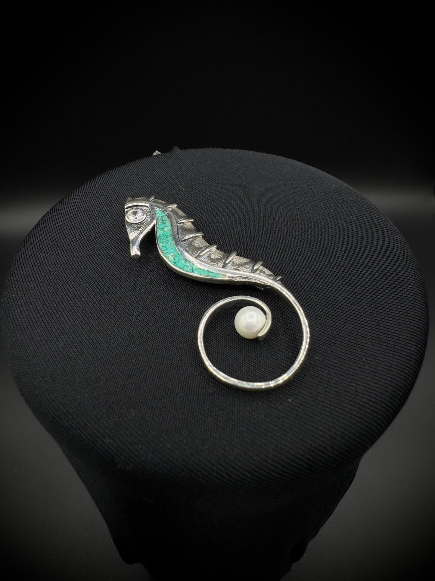 Seahorse Brooch